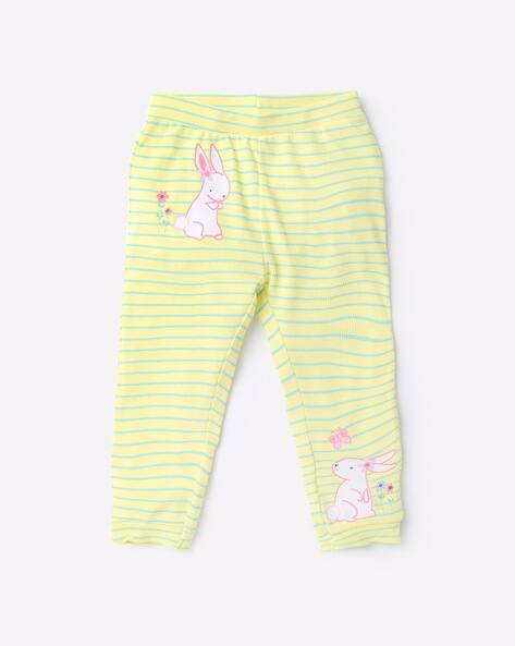 INF FRENDZ Flat Knit FU TG Striped Leggings