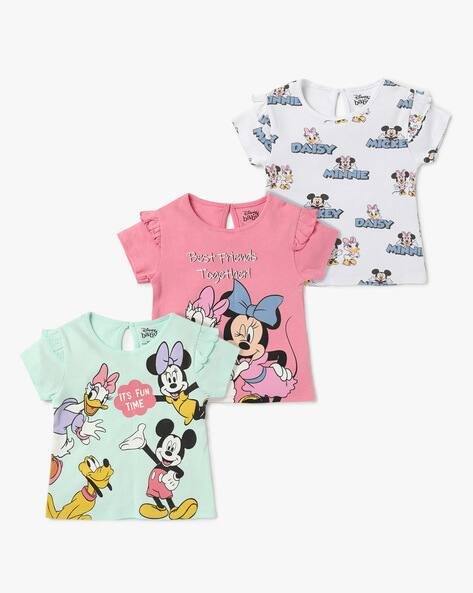 INF FRENDZ Pack of 3 Disney Print T-Shirts