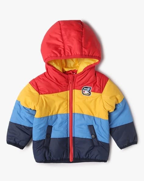 INF FRENDZ Padded Zip-Front Puffer Jacket