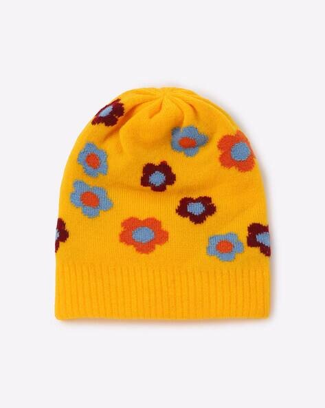 INF FRENDZ Floral Patterned Beanie