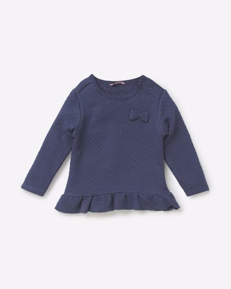 INF FRENDZ Checked Round-Neck Sweatshirt