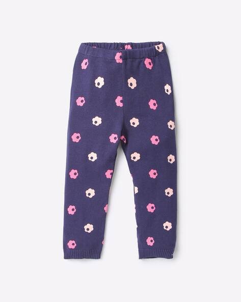 INF FRENDZ Floral Print Knitted Leggings