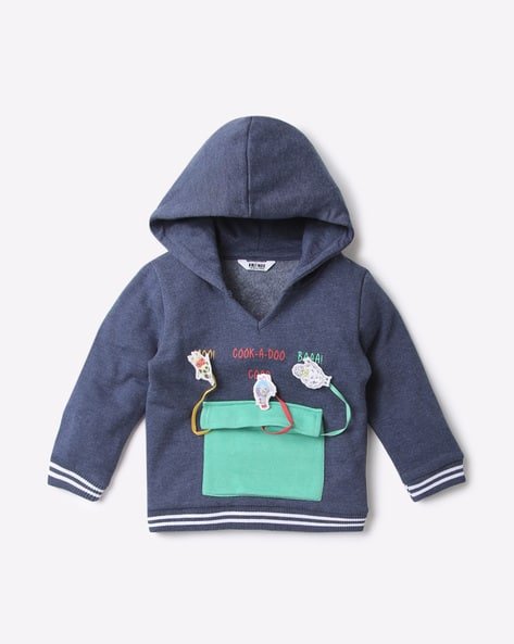 INF FRENDZ Hoodie with Flap Pocket