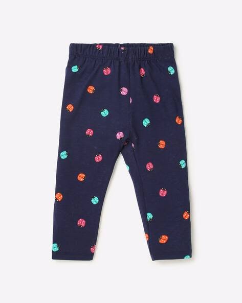 INF FRENDZ Printed Leggings with Elasticated Waist