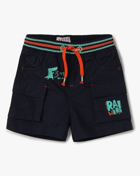 INF FRENDZ Shorts with Drawstring Waist