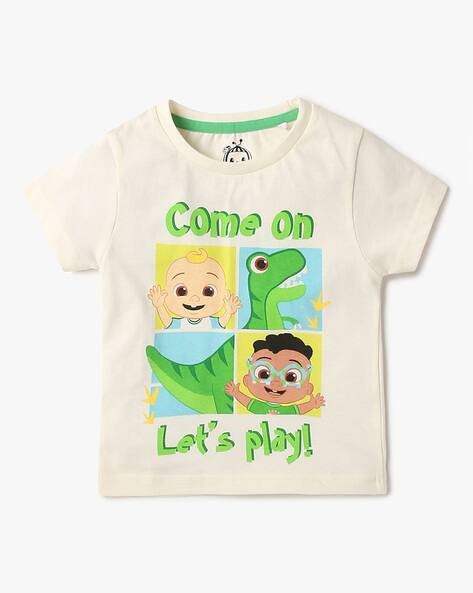 INF FRENDZ Coco Melon Print Regular Fit Round-Neck T-Shirt