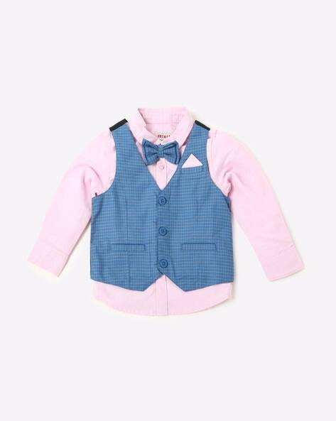 INF FRENDZ Shirt with Waistcoat & Bow
