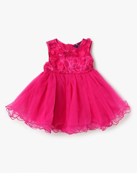 INF FRENDZ Embellished Fit & Flare Dress
