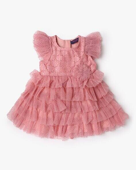 INF FRENDZ Lace Fit & Flare Dress