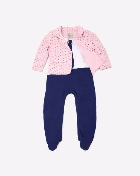 INF FRENDZ Micro Print T-shirt & Pant Set