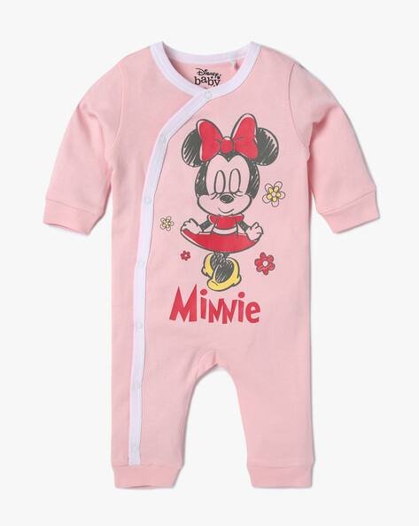 INF FRENDZ Minnie Mouse Print Rompers
