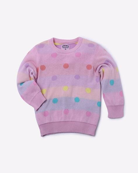 INF FRENDZ Polka-Dot Print Pullover