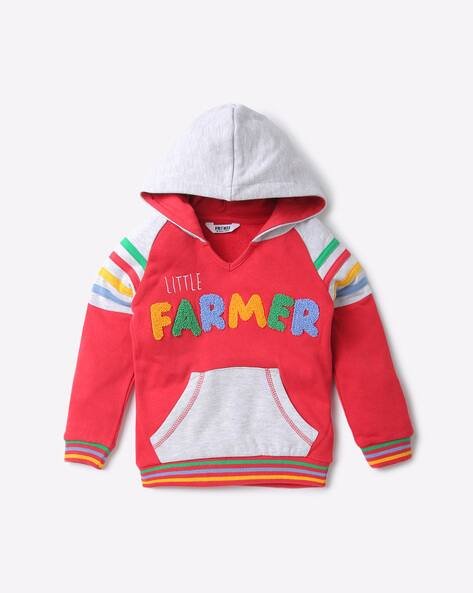 INF FRENDZ Colourblock Hoodie with Kangaroo Pocket
