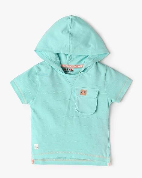 INF FRENDZ Regular Fit Hooded T-Shirt
