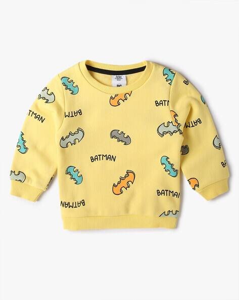INF FRENDZ Boys Batman Print Regular Fit Sweatshirt