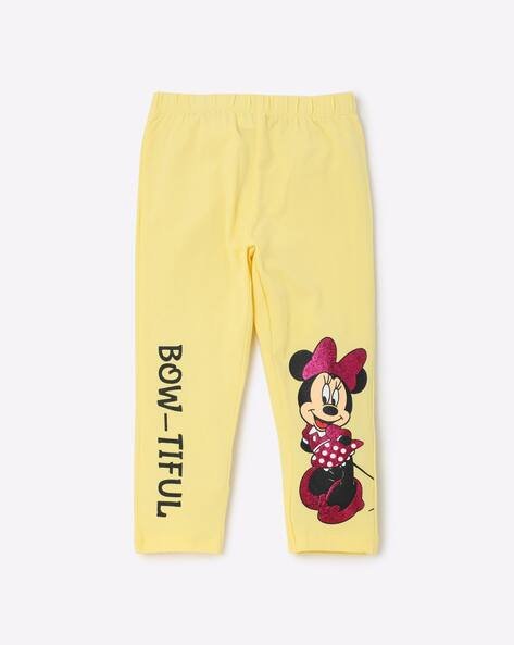 INF FRENDZ Cartoon Print Leggings with Elasticated Waist