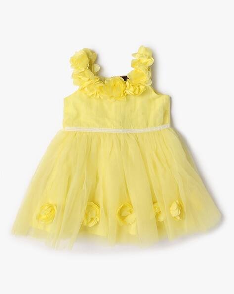 INF FRENDZ Floral Applique Fit & Flare Dress