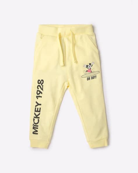 INF FRENDZ Mickey Mouse Print Cotton Joggers