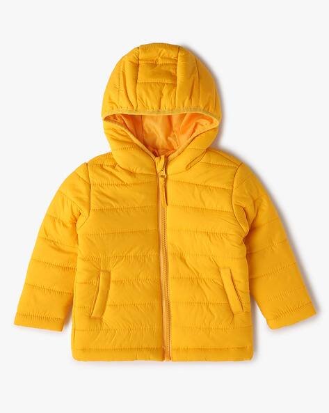 INF FRENDZ Quilted Zip-Front Hooded Jacket