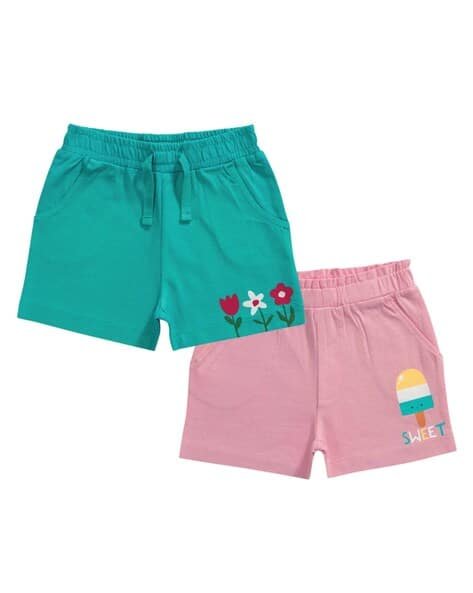 Juscubs Girls Pack of 2 Printed Shorts