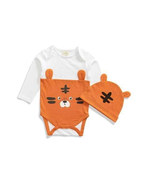 Juscubs Graphic Print Round-Neck Bodysuit