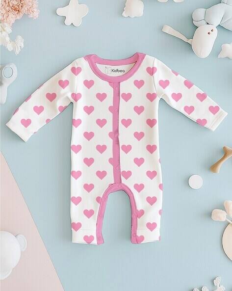 KIDBEA Unisex Heathered Rompers