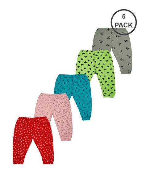 KIDDEO Pack of 5 Regular Trackpants