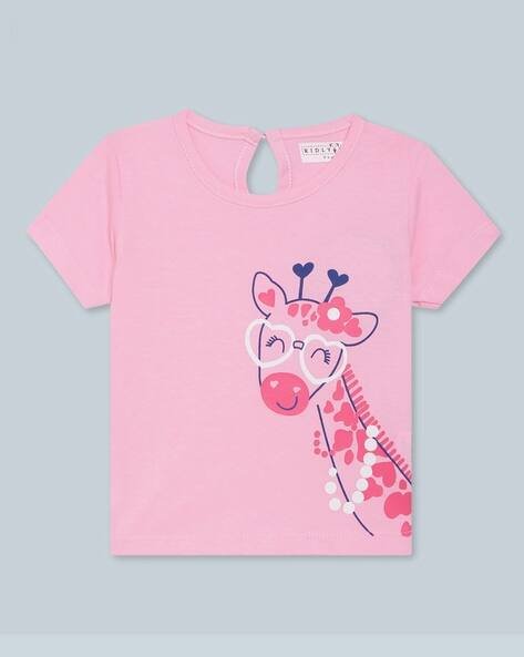 KIDLYBOO Graphic Print Crew-Neck T-Shirt
