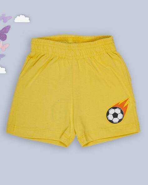 KIDLYBOO Graphic Print Cotton Shorts