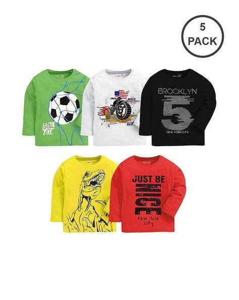 Kuchipoo Pack of 5 Printed T-shirt