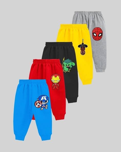 Kuchipoo Boys Pack of 5 Graphic Print Pyjamas