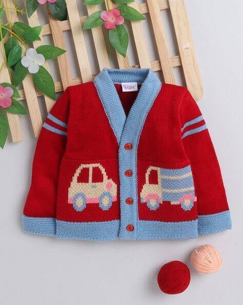LITTLE ANGELS Graphic Pattern Sweater