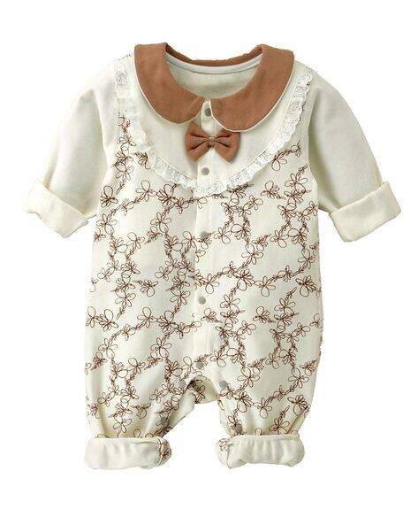 Little Surprise Box Colour Block Cotton Rompers