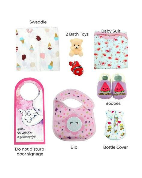 Little Surprise Box Abstract Print Baby Set