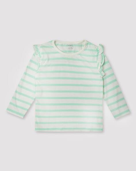 Marks & Spencer Pure Cotton Frill Top