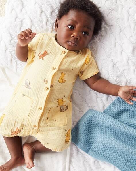 Marks & Spencer Printed Cotton Romper