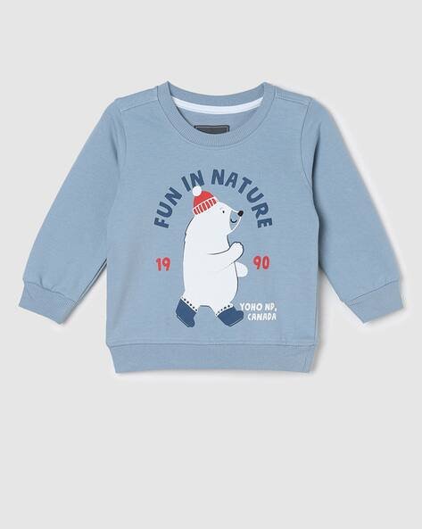 MAX Graphic Printed Round-Neck Sweatshirt