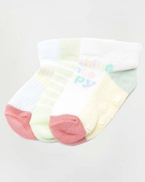 MAX Pack of 3 Ankle-Length Socks