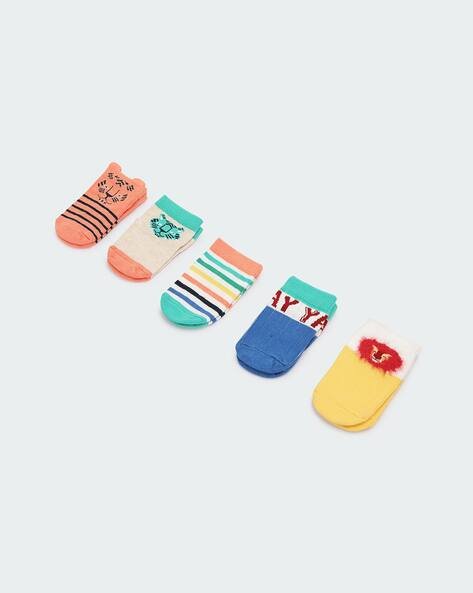 MAX PAck of 5 Ankle-Length Socks