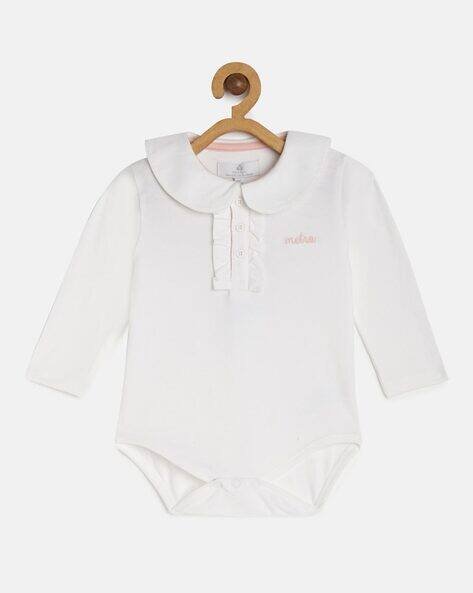 METRO KIDS COMPANY Round-Neck Rompers with Full Sleeves