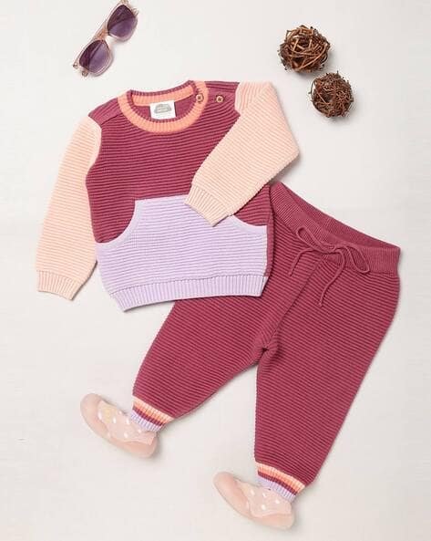 Miarcus Striped Sweatshirt & Joggers Set