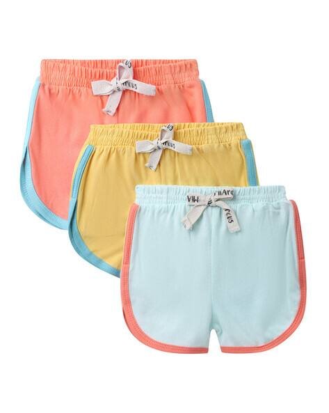 Miarcus Pack of 3 Shorts with Waist Tie-Up