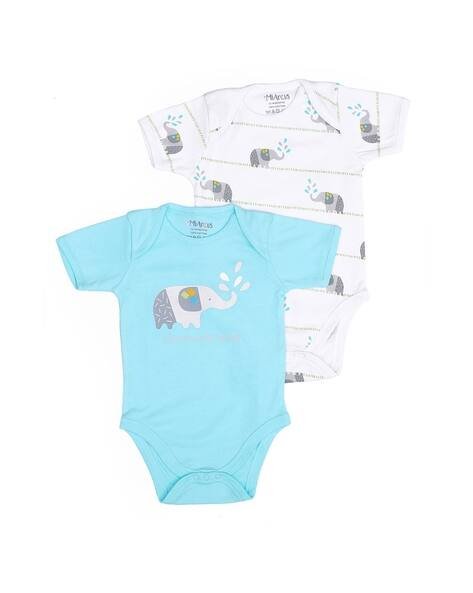 Miarcus Printed Round-Neck Rompers
