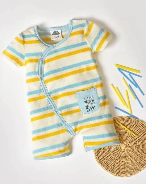 Miarcus Eco-Friendly Striped Rompers