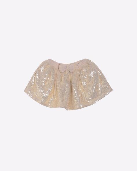 MINI KLUB Sequinned A-line Skirt