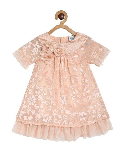 Miniklub Floral Pattern A-Line Dress