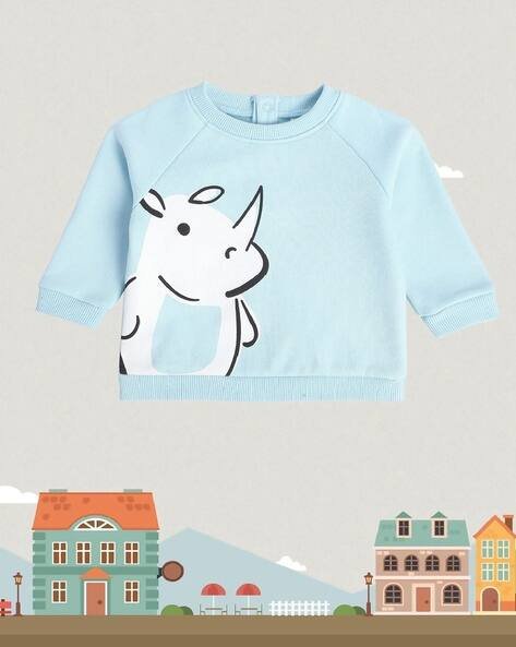 Miniklub Boys Printed Sweatshirt