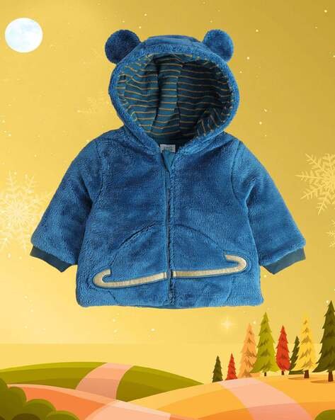 Miniklub Girls Zip-Front Hoodie