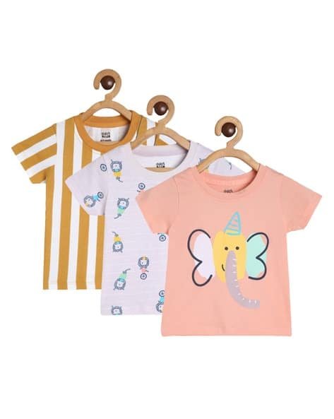 Miniklub Pack of 3 Printed T-Shirts