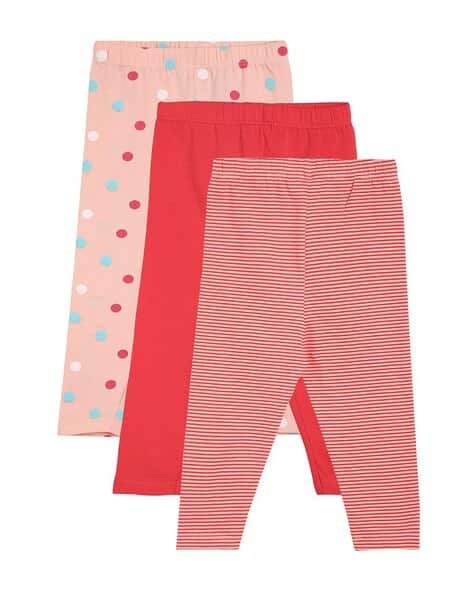 Miniklub Girls Pack of 3 Printed Leggings